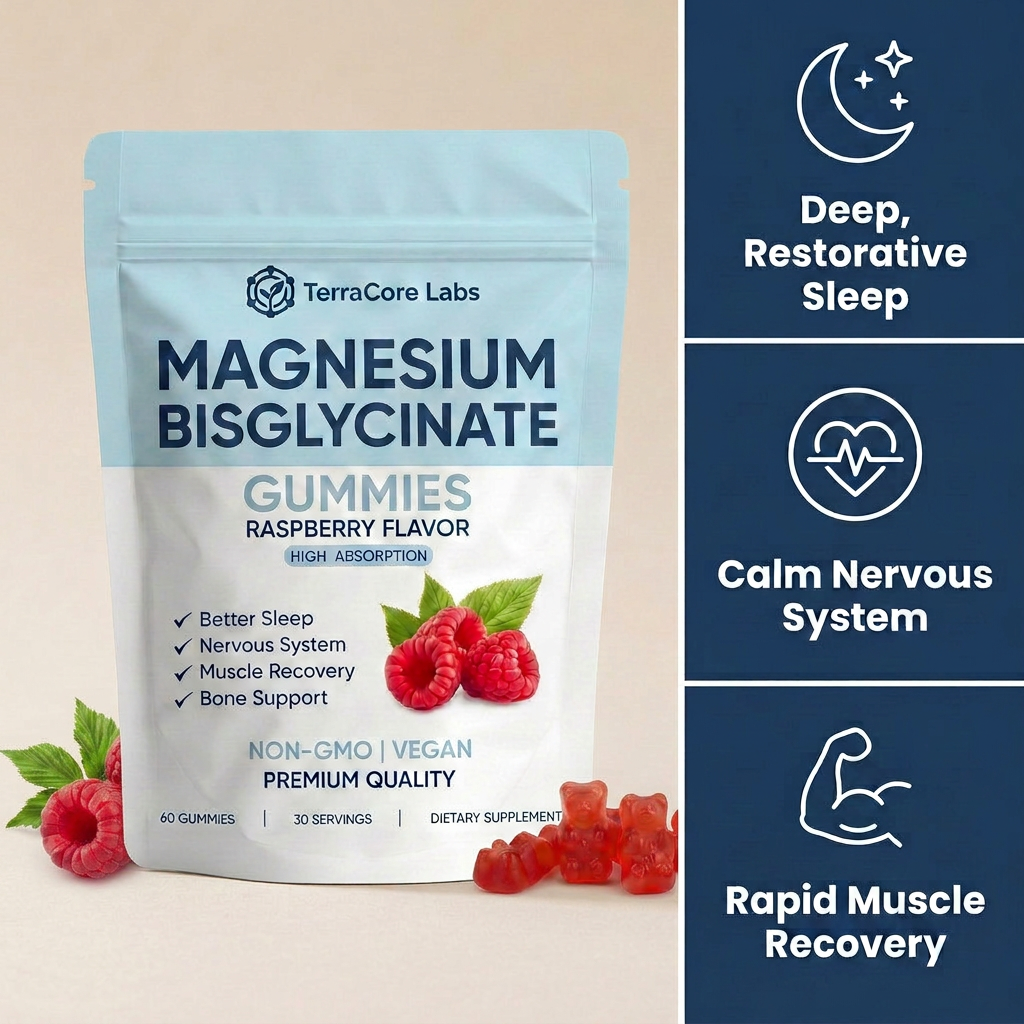 Magnesium Bisglycinate Gummies (400mg)