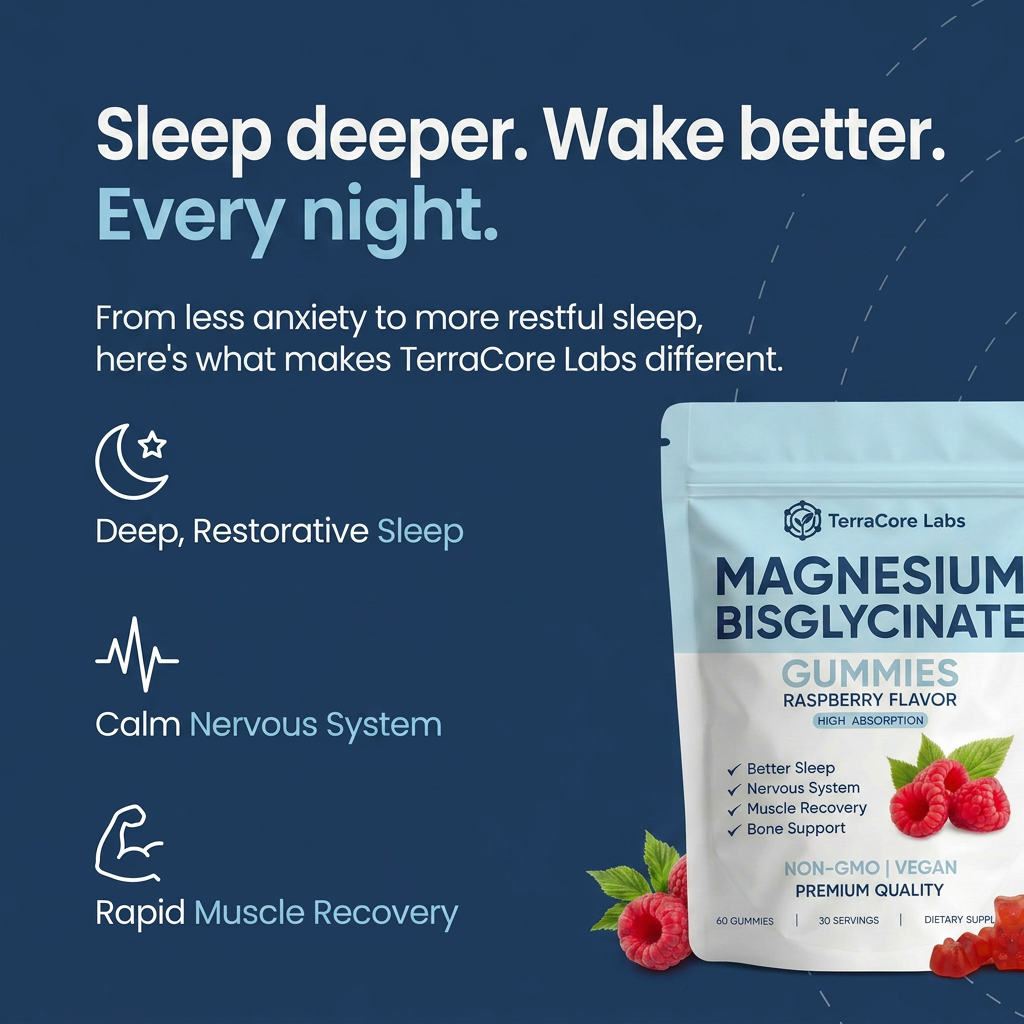 Magnesium Bisglycinate Gummies (400mg)
